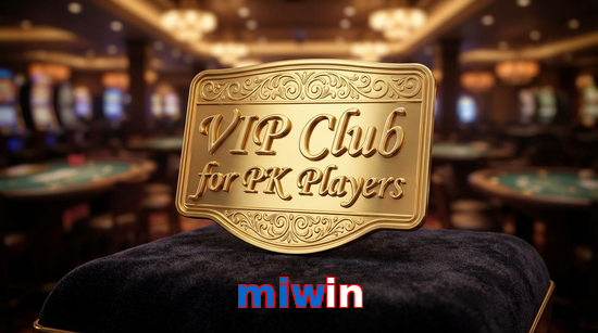 Main screen of Miwin vip page for PK players